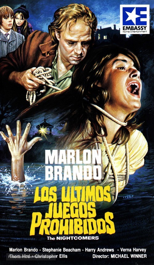 The Nightcomers - Spanish Movie Cover