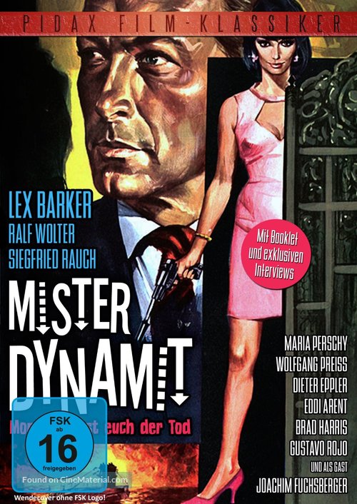 Mister Dynamit - morgen k&uuml;&szlig;t Euch der Tod - German Movie Cover