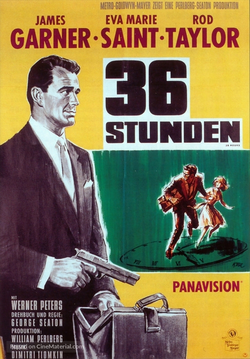 36 Hours - German Movie Poster