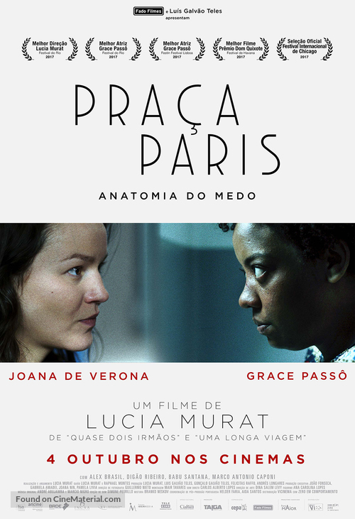 Pra&ccedil;a Paris - Portuguese Movie Poster