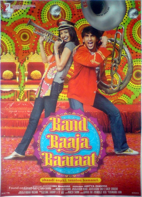 Band Baaja Baaraat - Indian Movie Poster