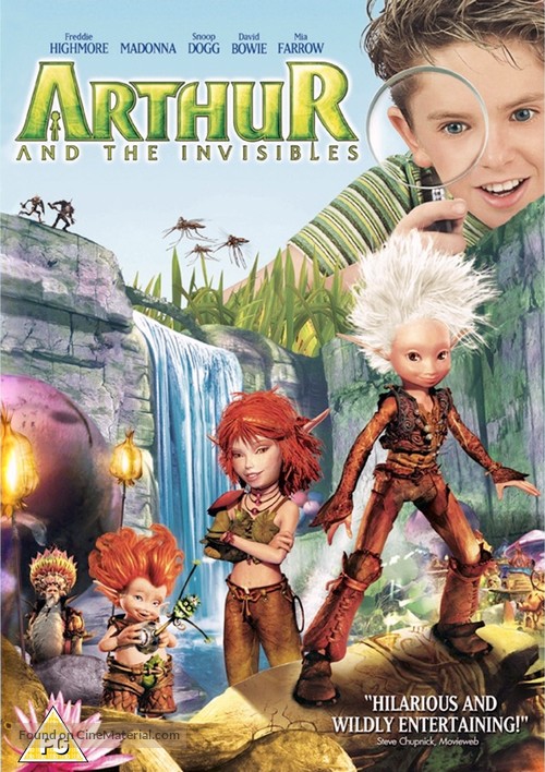 Arthur et les Minimoys - British DVD movie cover