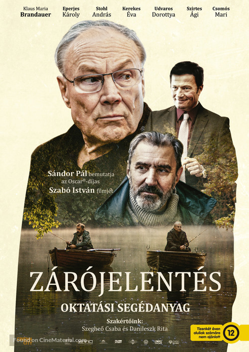 Z&aacute;r&oacute;jelent&eacute;s - Hungarian Movie Poster