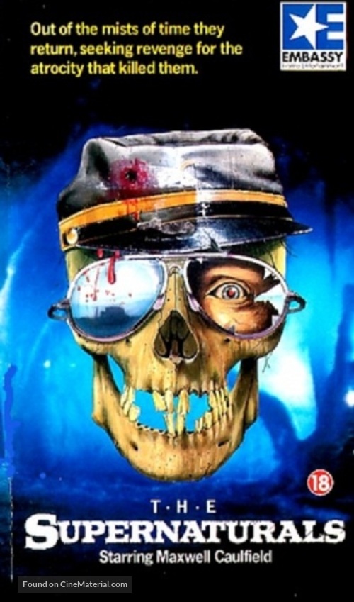 The Supernaturals - British DVD movie cover
