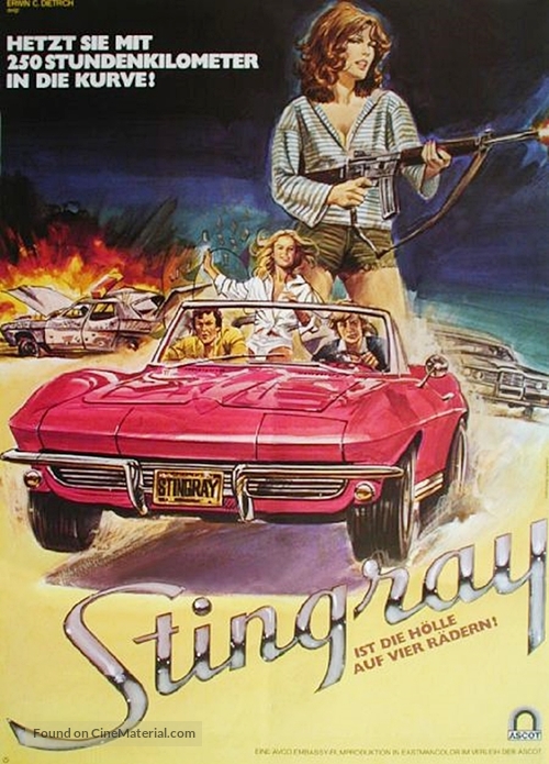 Stingray - German Movie Poster