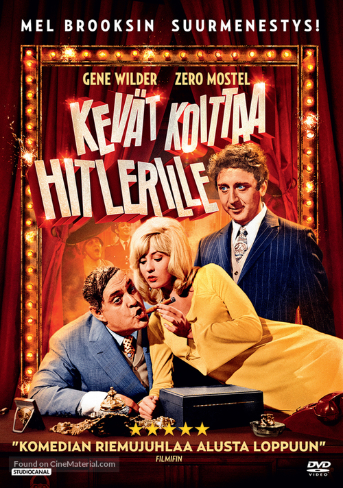 The Producers - Finnish DVD movie cover