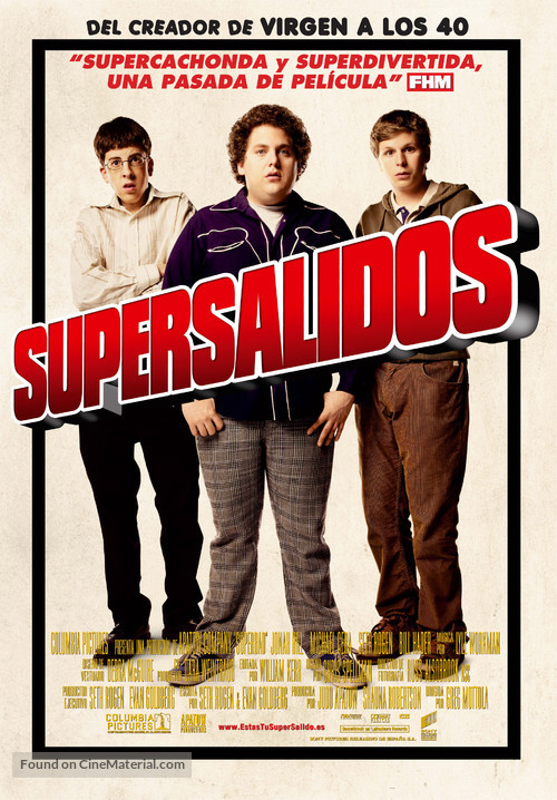 Superbad - Spanish Movie Poster