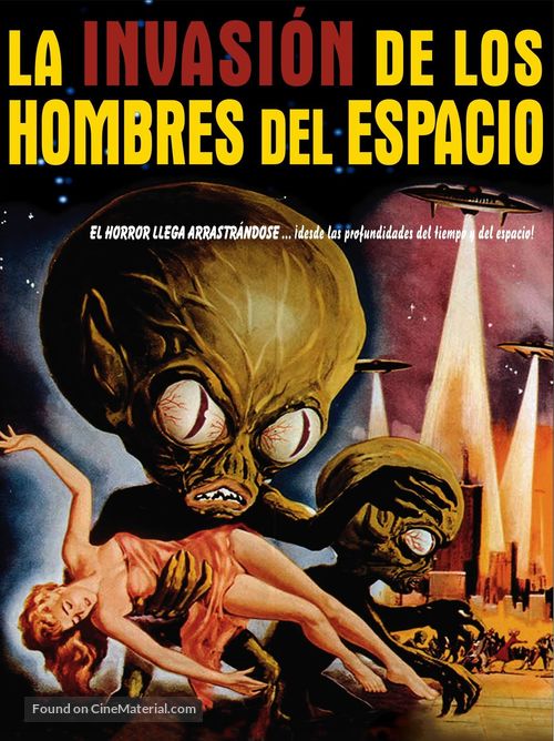 Invasion of the Saucer Men - Spanish DVD movie cover