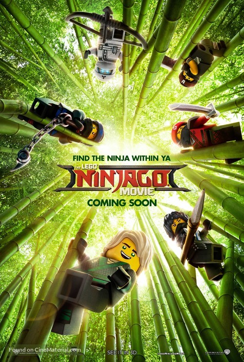 The Lego Ninjago Movie - British Movie Poster