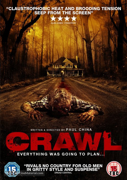 Crawl - British DVD movie cover