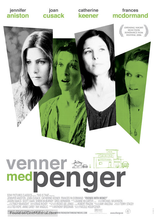 Friends with Money - Norwegian poster