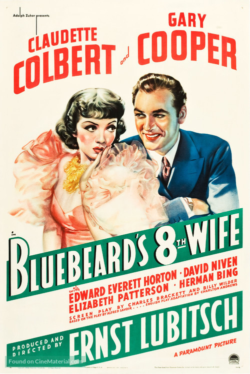 Bluebeard&#039;s Eighth Wife - Movie Poster