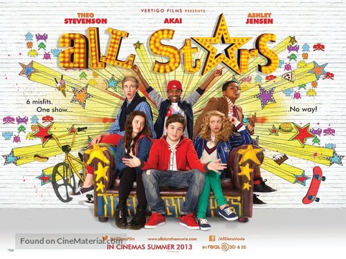 All Stars - British Movie Poster