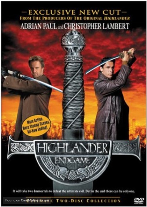 Highlander: Endgame - DVD movie cover