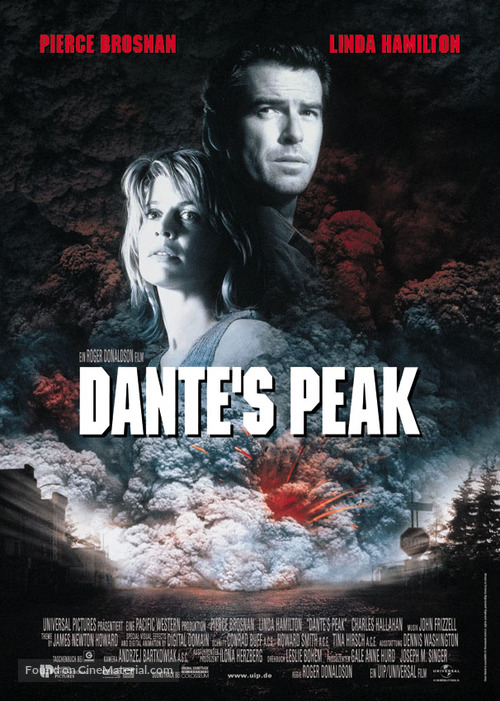 Dante&#039;s Peak - German Movie Poster