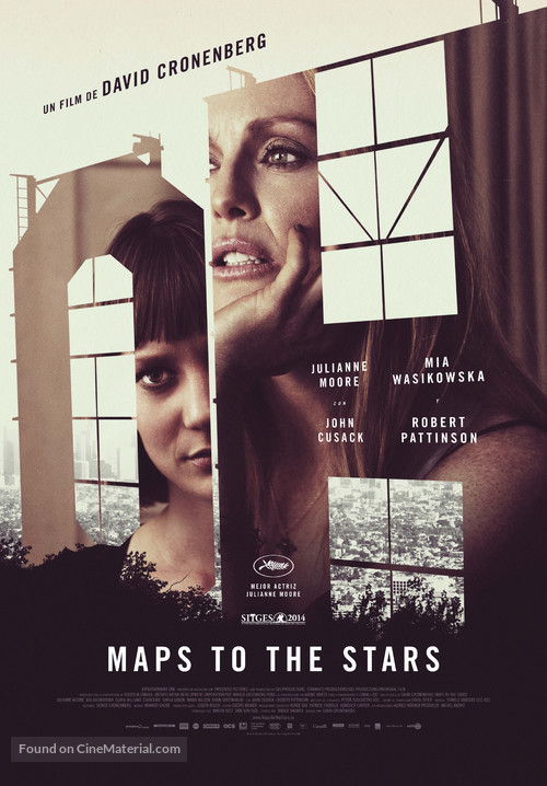 Maps to the Stars - Spanish Movie Poster