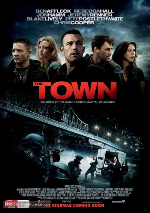 The Town - Australian Movie Poster