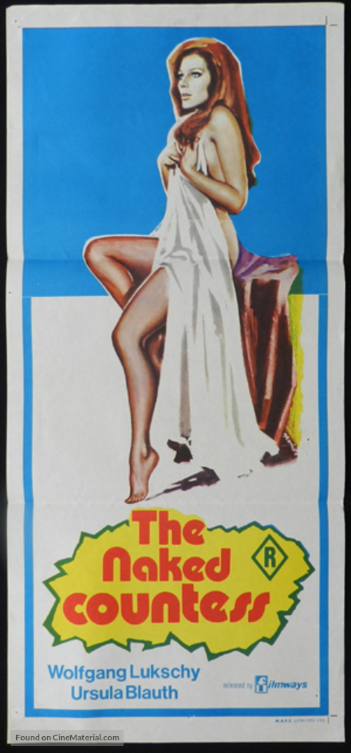 Die nackte Gr&auml;fin - Australian Movie Poster