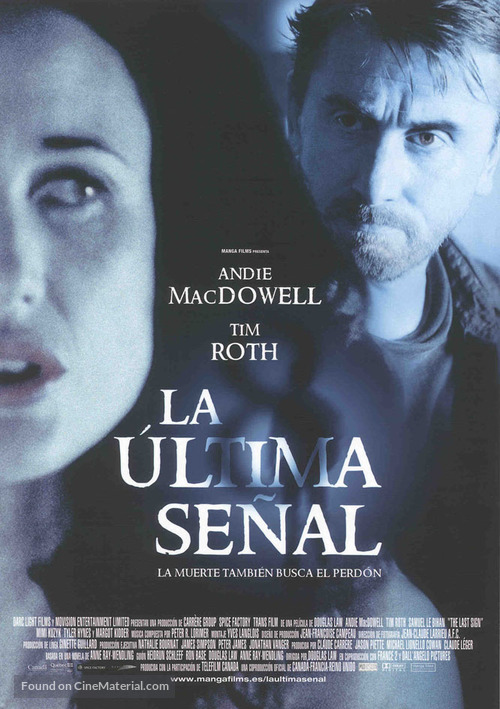 The Last Sign - Spanish poster