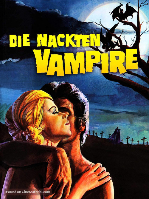 La vampire nue - German Blu-Ray movie cover