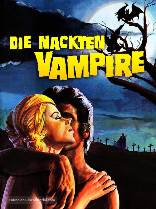 La vampire nue - German Blu-Ray movie cover