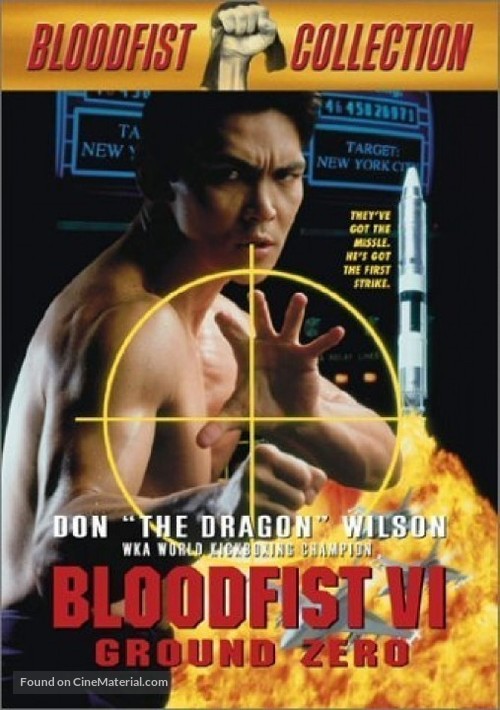 Bloodfist VI: Ground Zero - DVD movie cover