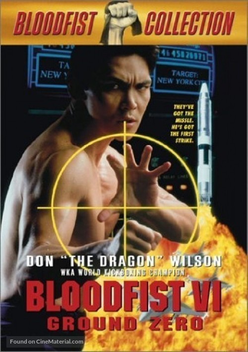 Bloodfist VI: Ground Zero - DVD movie cover