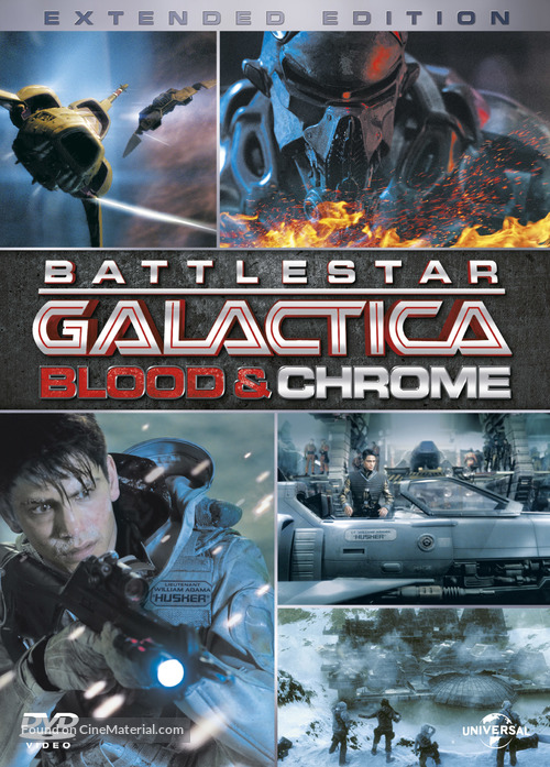 Battlestar Galactica: Blood &amp; Chrome - Movie Cover