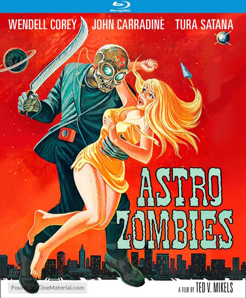 The Astro-Zombies - Blu-Ray movie cover