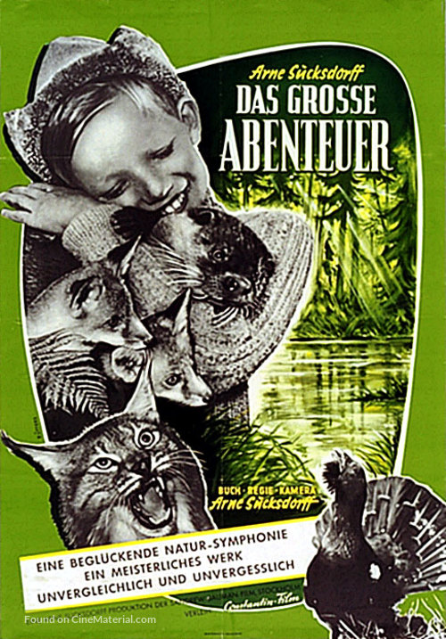 Stora &auml;ventyret, Det - German Movie Poster