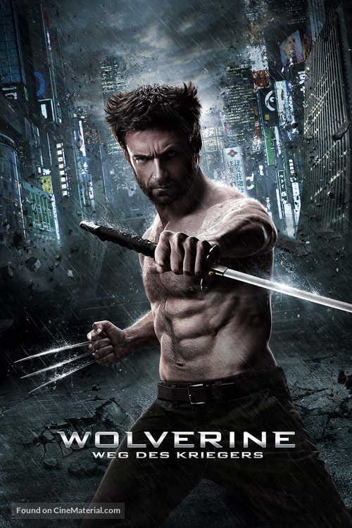 The Wolverine - German Movie Poster