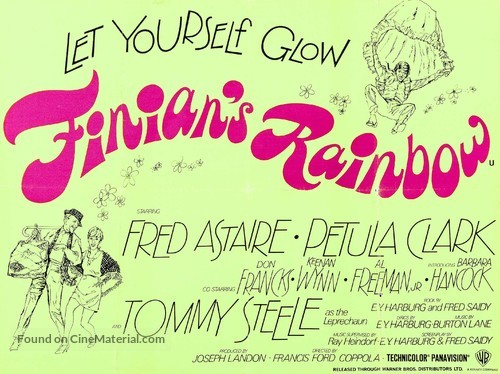 Finian&#039;s Rainbow - British Movie Poster