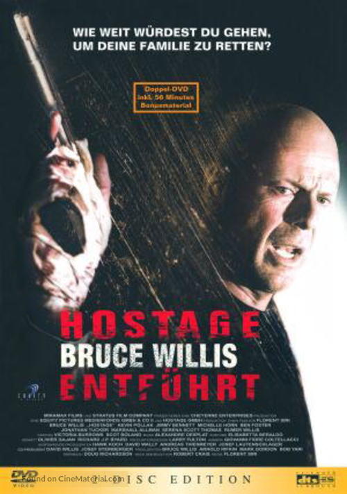 Hostage - German DVD movie cover