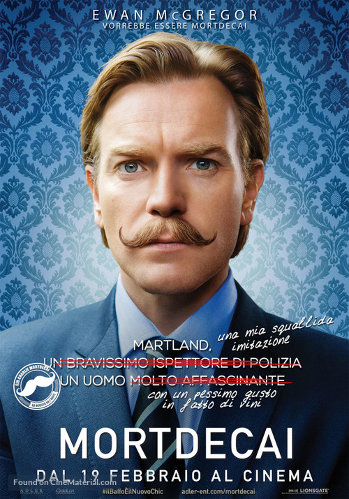 Mortdecai - Italian Movie Poster