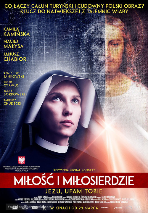 Milosc i milosierdzie - Polish Movie Poster