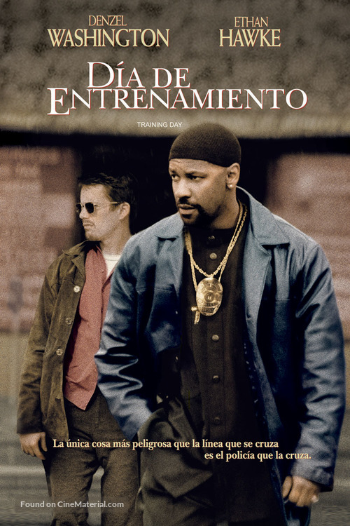 Training Day - Argentinian DVD movie cover