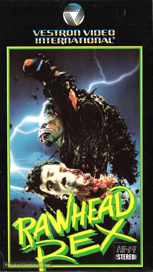 Rawhead Rex - Dutch VHS movie cover