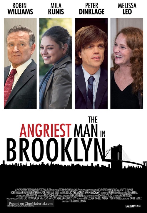 The Angriest Man in Brooklyn - Movie Poster