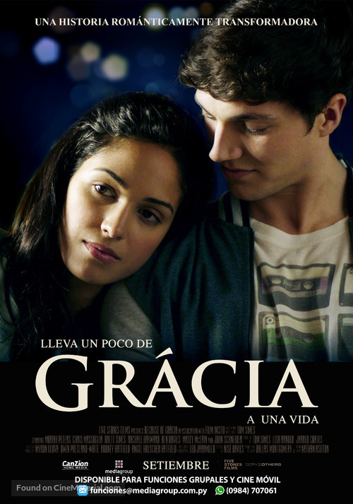 Because Of Gr&aacute;cia - Peruvian Movie Poster