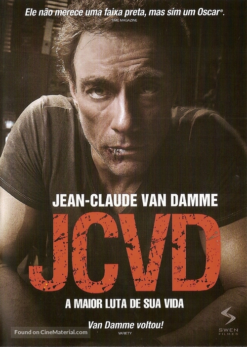 J.C.V.D. - Brazilian DVD movie cover