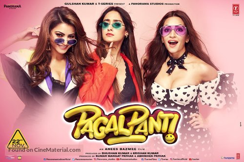 Pagalpanti - Indian Movie Poster