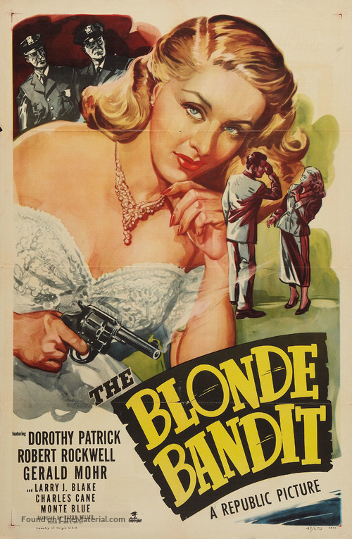 The Blonde Bandit - Movie Poster
