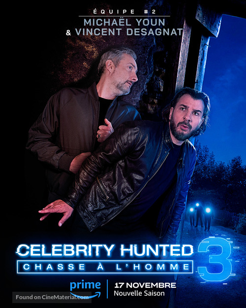 &quot;Celebrity Hunted: Chasse &agrave; l&#039;homme&quot; - French Movie Poster