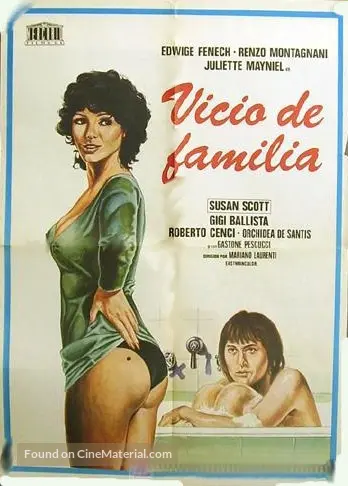 Il vizio di famiglia (1975) Italian movie poster Il vizio di famiglia (1975) Italian movie poster