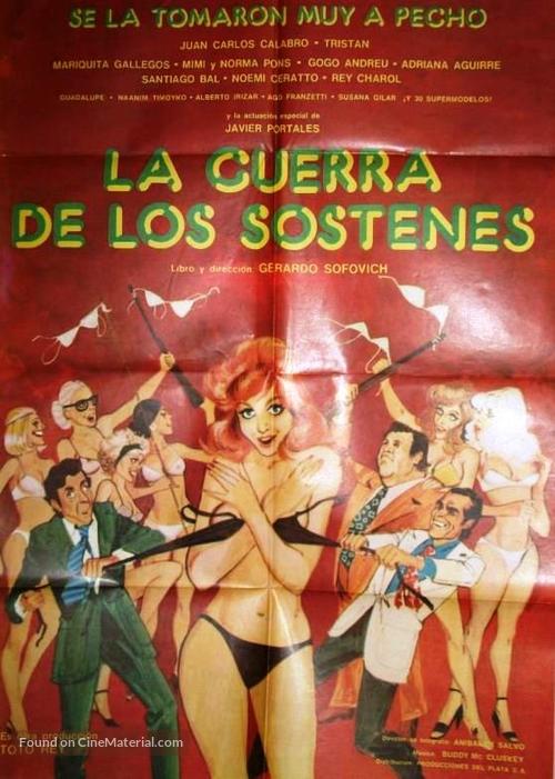 La guerra de los sostenes - Argentinian Movie Poster