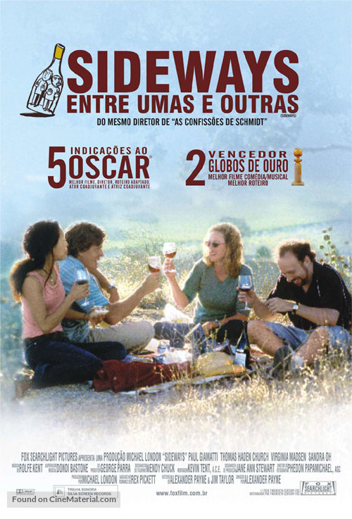 Sideways - Brazilian Movie Poster