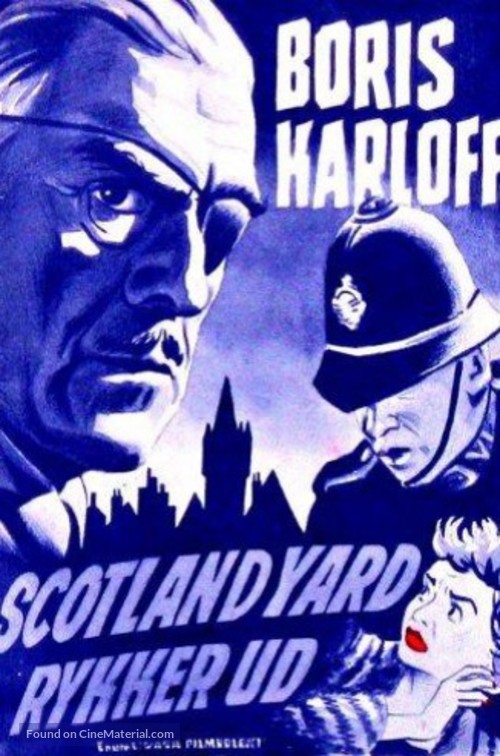 Colonel March Investigates - Danish poster