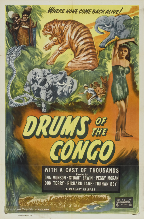 Drums of the Congo - Movie Poster