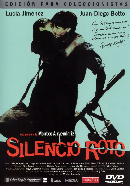 Silencio roto - Spanish Movie Cover