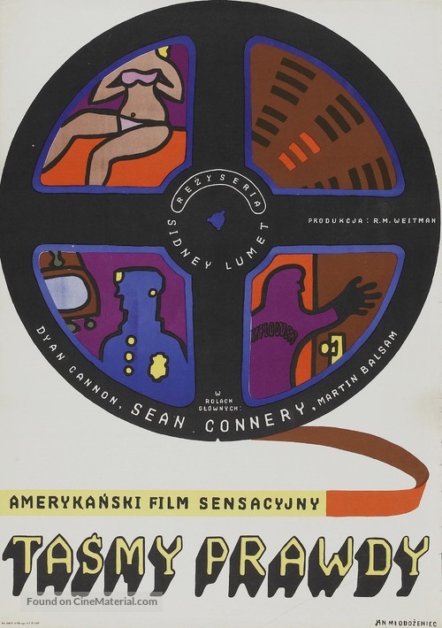 The Anderson Tapes - Polish Movie Poster